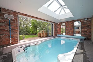 Una piscina climatizada
