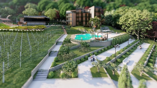 Caves, rivers, Mountains