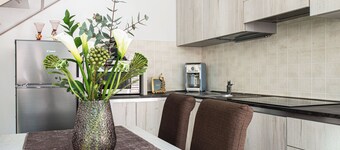 With outdoor terrace for family and friends