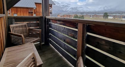 Appartement spacieux 4 piÚces avec 3 chambres, balcon, proche télésiÚge à SuperDévoluy
