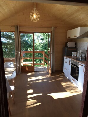 Fridge, microwave, oven, stovetop - Chalet - Lac Daydat (Aydat)