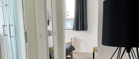 1 quarto, berço de viagem, Wi-Fi, roupa de cama