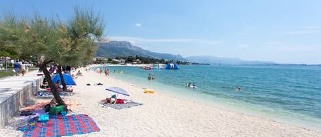 Leilighet, 1 kingsize-seng | Strand