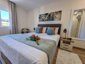 1 Schlafzimmer, Bügeleisen/Bügelbrett, kostenloses WLAN, Bettwäsche