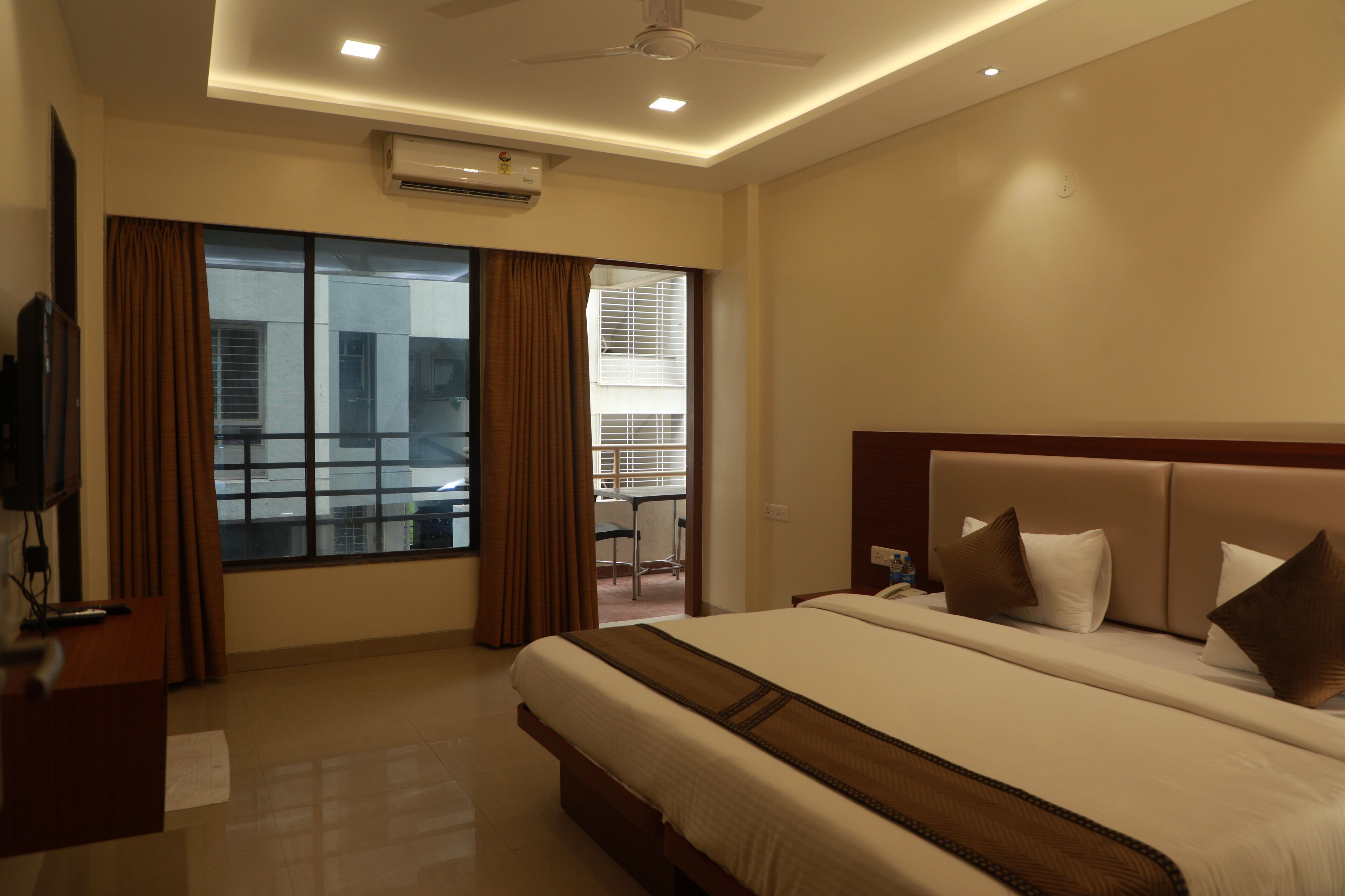 Quarto casal luxo, sacada | Sacada