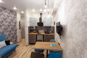 Private kitchen - More Apartments na Estonskoy 37 k2 (Estosadok)