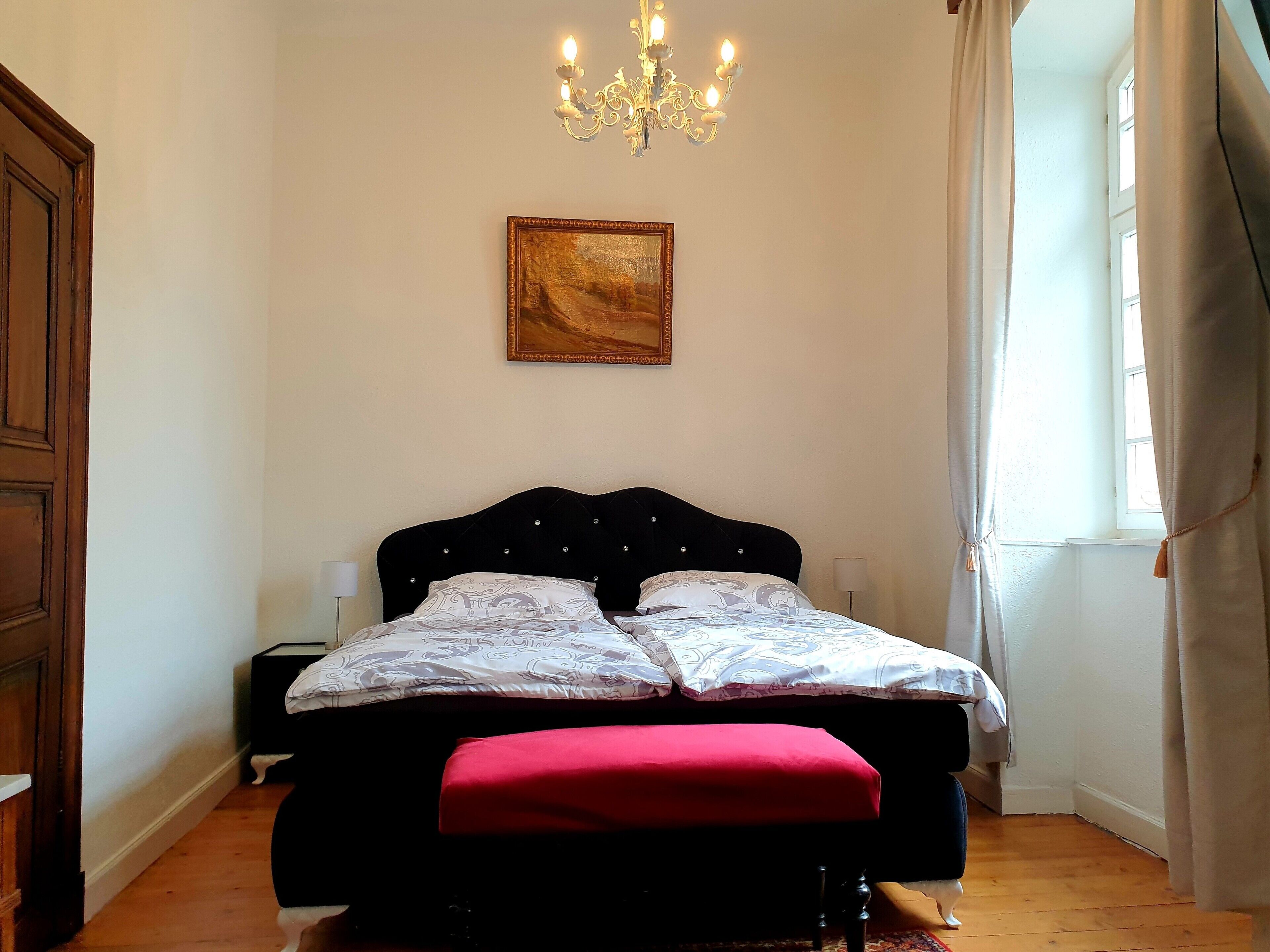 1 Schlafzimmer, Bügeleisen/Bügelbrett, Reisekinderbett, kostenloses WLAN