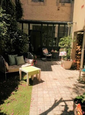 Terrace/patio - Maison familiale avec jardin secret, centre ville! (Montpellier)