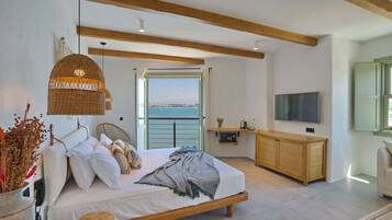 Elite Room, Sea View, Beachfront | Premium bedding, Select Comfort beds, minibar, in-room safe