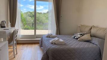 1 bedroom, in-room safe, iron/ironing board, travel crib