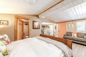 1 makuuhuone, silitysrauta/-lauta, Wi-Fi, vuodevaatteet