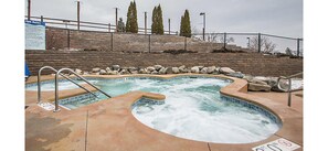 Indoor pool, outdoor pool - Christmas in Christmas Mountain Village 3 Bedroom Townhome (Wisconsin Dells)