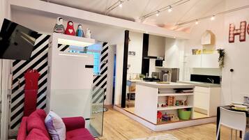 Casa rural | Sala d'estar | Televisor de 30 polzades amb canals digitals