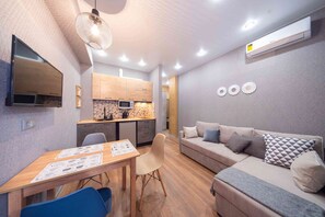 Apartment | 1 Schlafzimmer, Allergikerbettwaren, individuell dekoriert