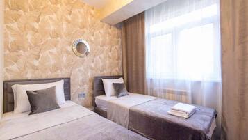 Apartment | 2 Schlafzimmer, Allergikerbettwaren, individuell dekoriert