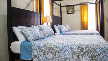 Iron/ironing board, free WiFi, bed sheets