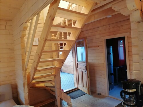 Blockbohlenhaus "steiner Lodge"