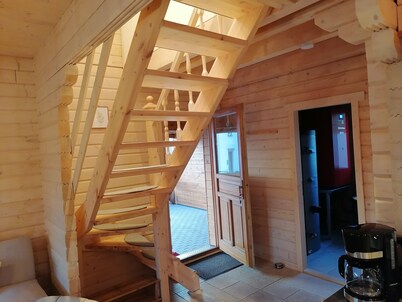 Blockbohlenhaus "steiner Lodge"