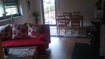 Fernseher, Kamin, BĂŒcher