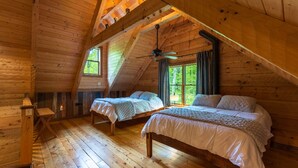 2 habitaciones, escritorio, wifi gratis y ropa de cama 