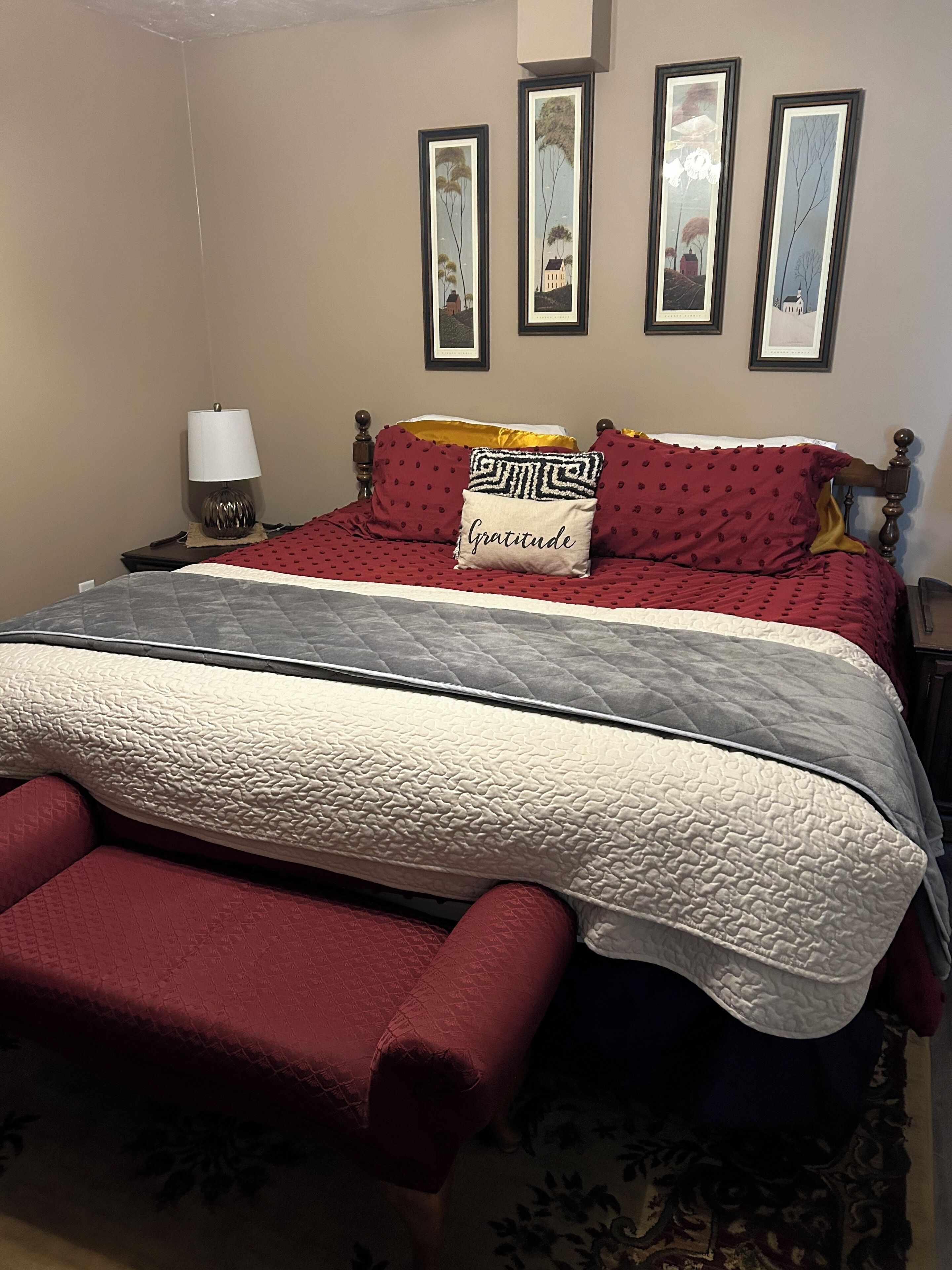 2 bedrooms, iron/ironing board, free WiFi, bed sheets