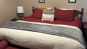 2 bedrooms, iron/ironing board, free WiFi, bed sheets