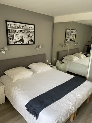 2 chambres, fer et planche à repasser, Wi-Fi