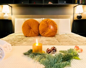 2 Schlafzimmer, Schreibtisch, Bügeleisen/Bügelbrett, Reisekinderbett