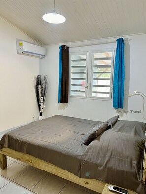 2 bedrooms, iron/ironing board, travel crib, free WiFi