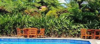 Remote, Romantic Tropical Villa with outdoor pool—15-minute walk to the beach!