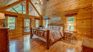 小屋, 3 间卧室 | 3 多间卧室、特色装修、特色家居、床单