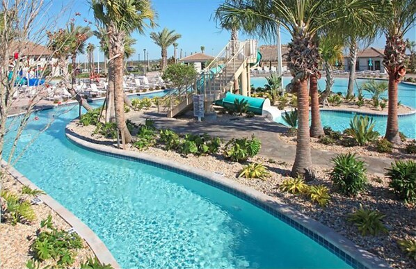 Outdoor pool, a heated pool - ⭐⭐⭐⭐⭐ NEW LOWER RATES! 8BR/5BA Resort Community/Private Pool/Spa/Theater (Davenport)