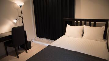 1 bedroom, WiFi, bed sheets