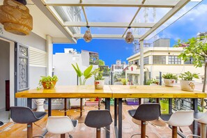 Terrasse sur le toit