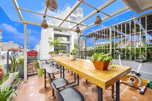 Restaurante al aire libre