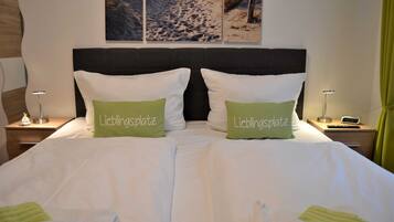 2 Schlafzimmer, Reisekinderbett, WLAN, Bettwäsche