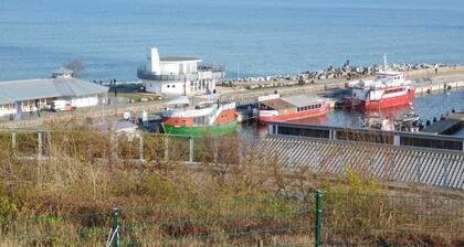 Maisonette Seelotse mit Hafenblick in hist. Seelotsenstation - Appartement mit 1