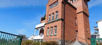 Maisonette Seelotse mit Hafenblick in Hist. Seelotsenstation - Appartement mit 1 SZ und Schlafsofa -