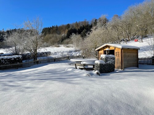 Your own home in the Sauerland, relax if you can!