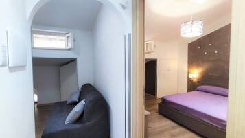 1 Schlafzimmer, BĂŒgeleisen/BĂŒgelbrett, kostenloses WLAN, BettwĂ€sche