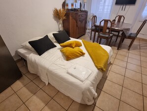 1 chambre, lit parapluie