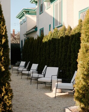 Façade de l’hébergement