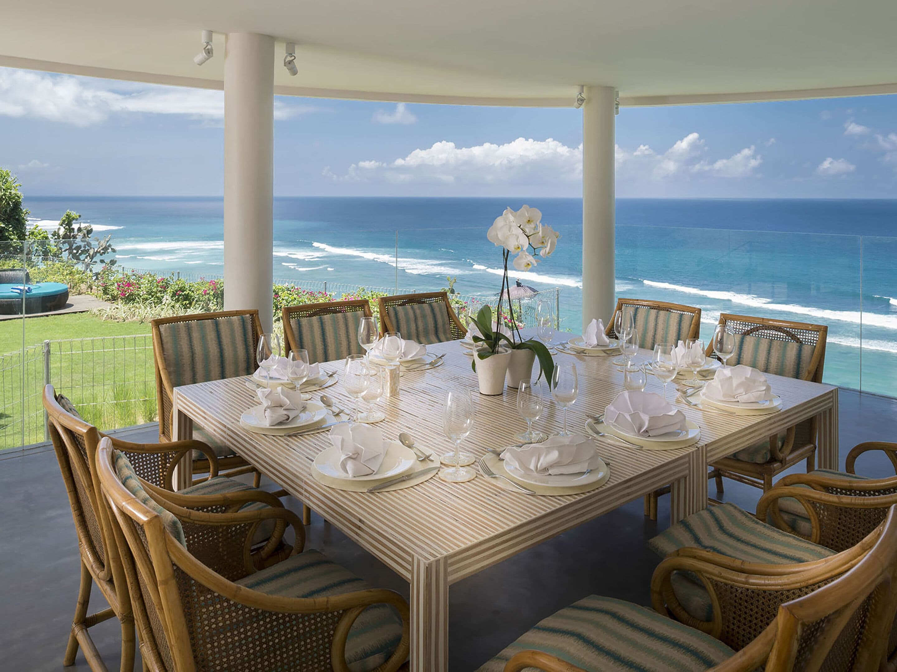 Villa, 5 Bedrooms (Markisa) | Tempat makan luar