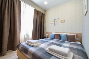 Apartment | 1 Schlafzimmer, Allergikerbettwaren, individuell dekoriert