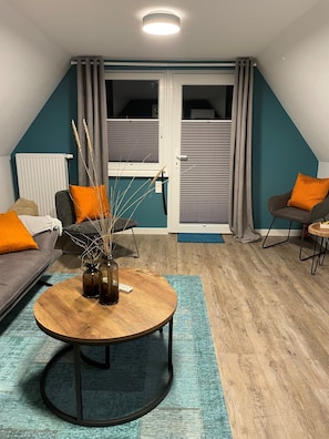 Smart TV - Ferienwohnung Fuchsbau Vitte, OG (Vitte Insel Hiddensee)