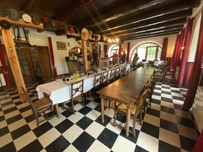 Dining - L'Oustaliere, BARBARA room, spa and sauna access (Massegros Causse Gorges)