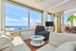 City Apartment (2 Bedrooms) | Living room | TV - Hedera Estate, Hedera A39 (Dubrovnik)