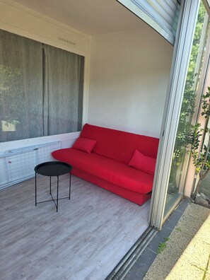Terrace/patio - Location Studio + Loggia (Agde)