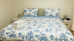 Departamento | 3 habitaciones, tabla de planchar con plancha y wifi gratis 