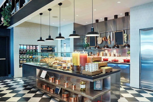 Daily buffet breakfast for a fee